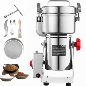 Tritacarne Elettrico Commerciale 2000W, Polverizzatore di Spezie ad Alta Velocità in Acciaio Inox 500g con Motore da 2000W - Product Image 1