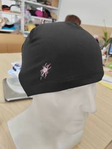Gorro de Punto Grueso Personalizado con Mezcla de Lana, Bordado 3D, Patrón a Rayas, Impresión por Sublimación, Unisex, para Adultos, Invierno - Product Image 4