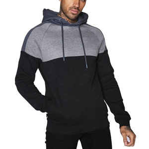 Hoodies unisexes décontractés de qualité supérieure, coupe ajustée, manches raglan longues, personnalisables, fabriqués en usine, prix de gros pour hommes - Product Image 1