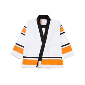 Nuevo Kimono de Jiu Jitsu de Primera Calidad, Ligero, Profesional, Personalizado, Traje de Artes Marciales de Algodón, Unisex, Tradicional, a Rayas - Product Image 1