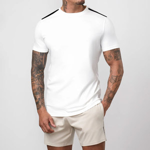Ensembles de survêtements pour hommes, ensembles assortis en polyester, ensembles de sport, logo personnalisé, vente en gros directe d'usine - Product Image 2