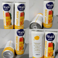 TROPIMAX 330ml Aluminiumblikje Natuurlijk Fruitpuree Mango Ananas Lychee Perzik Smaken 100% Puur Concurrerende Prijs