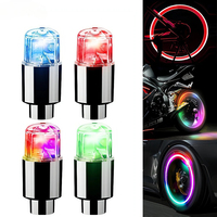 Ampoules LED TCYATO pour voitures, lumières de capuchon de valve de moto, lumières décoratives pour vélos, roues lumineuses, véhicules électriques, lumière stroboscopique colorée