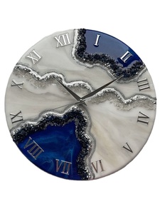 DIFFERENT Epoxy Resin <b>Wall</b> <b>Clock</b> Epoxy Resin Living Room best qulatiye Furniture Home <b>Decor</b> <b>Wall</b> <b>Clock</b> Customized best - Product Image 2