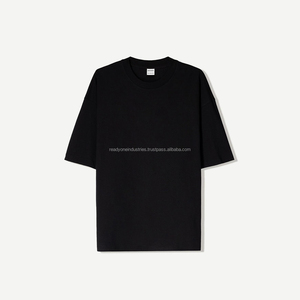T-shirts Streetwear Homme Oversize Col Rond Épaules Tombantes 100% Coton Longueur Longue Impression Numérique Respirant - Product Image 4