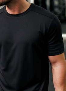 High Quality 100% Cotton <b>Tshirts</b> for Men Oversized White Blank T-Shirt Custom DTG Printing Plus Size Wholesale - Product Image 6