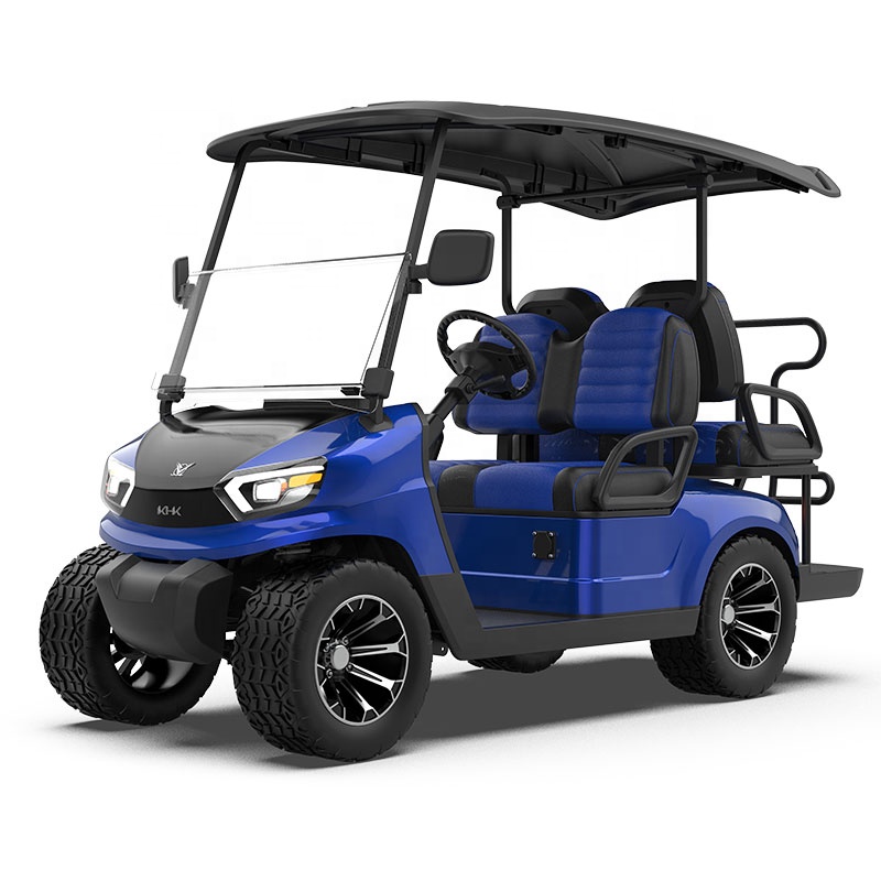 2023 новый дизайн, высокая мощность, недорогая высокая цена, новая продукция, ежемесячная электрическая Гольф-кар Kinghike