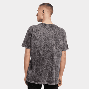 T-shirts d'été respirants pour hommes, de qualité supérieure, fabriqués au Pakistan, en coton 100%, coupe longue, couleur et logo personnalisables, effet délavé à l'acide, manches courtes - Product Image 2