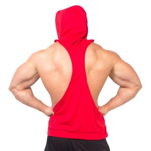 Camiseta sin mangas elástica para hombre, estilo racerback, para gimnasio, entrenamiento, transpirable, ropa deportiva, OEM, ODM, venta al por mayor - Product Image 2