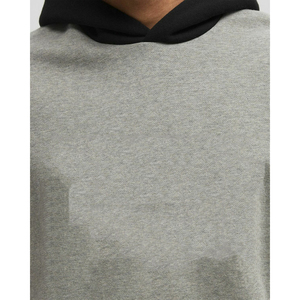 Sudadera con Capucha para Hombre, Bordado Personalizado, Nueva Colección de Invierno 2026, 100% Algodón, Dos Tonos, Hombros Caídos - Product Image 4