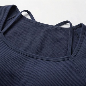 Nuevo Diseño al por Mayor, Ropa Deportiva Personalizada para Mujer, Conjuntos de Yoga de Dos Piezas, Tallas Grandes, Ropa Deportiva para Gimnasio, Fitness y Atletismo - Product Image 4