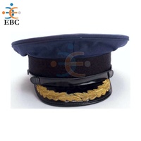 Gorra de Uniforme para Conductor, Capitán, Chauffeur, Oficial, al por Mayor, 100% Lana, Ecológica, para Uso Diario en Exteriores, para las Cuatro Estaciones, Personalizable
