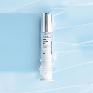 Cellology Blue Eraser Spot 5ml |   Crema Calmante para Piel Propensa al Acné, Alivio del Enrojecimiento, Cica 31,000ppm, Pantenol, Control de Sebo - Product Image 1
