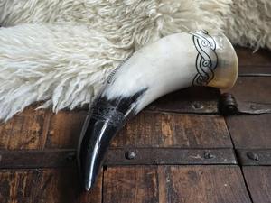 PERFECT ENTERPRISES Viking <b>Drinking</b> Classic Medieval <b>Horn</b> Historical Cosplay Perfect and Celebrations <b>Drinking</b> <b>horn</b> - Product Image 5