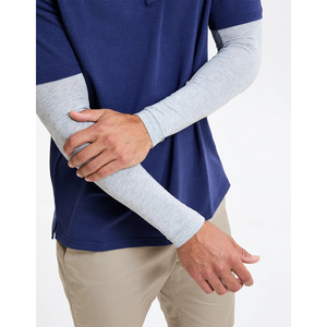 Custom Seamless Breathable Quick Dry Sports Sun UV Protection 100% Cotton Unisex Cycling <b>Compression</b> <b>Arm</b> <b>Sleeve</b> - Product Image 5