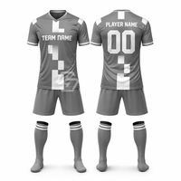 Uniforme de Fútbol Sublimado Personalizado, Ropa Deportiva Unisex, Camiseta de Fútbol para Entrenamiento, Transpirable, de Secado Rápido, con Logotipo Personalizado