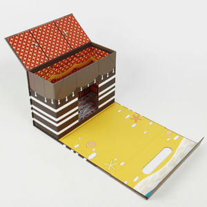 Custom Eco-Friendly Recycled <b>Materials</b> Waterproof Paperboard Gift Box <b>Magnetic</b> Closure Foldable Design for Luxury Packaging - Product Image 2