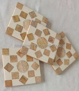 Sous-verres en résine de bois de haute qualité, style européen, épaisseur 7 mm, couleurs personnalisables pour la maison et les hôtels - Product Image 6