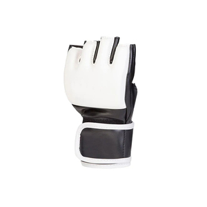 Gants de MMA professionnels personnalisés avec logo, gants de boxe en cuir, design flexible optimal pour le clinch. - Product Image 1