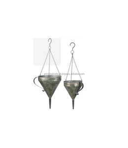 Macetas hechas a mano, maceta galvanizada para decoración de jardín, precio al por mayor, maceta de flores de nuevo estilo - Product Image 3