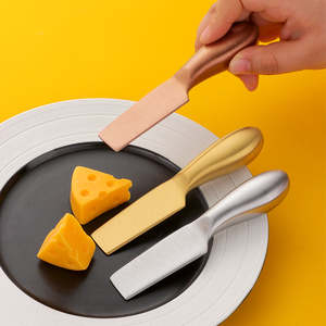 Stainless Steel Cheese Tools <b>Knife</b> Plane Fork Spreader Kitchen Serving Accessories For Home Restaurant Professional Use Dinings - Product Image 2