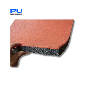 <b>Interlocking</b> SBR EPDM Rubber Tiles Durable Waterproof Eco-Friendly Anti-Slip Shock Absorption Noise Insulating 3-Year <b>Flooring</b> - Product Image 5