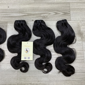 Wholesale <b>Body</b> Wave Cuticles Aligned <b>Hair</b> Bundles Weft Extensions Raw Vietnamese <b>Hair</b> Human <b>Hair</b> Vietnam from factory - Product Image 6