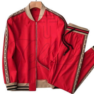 Conjunto Deportivo de Invierno para Hombre, Diseño Moderno 2025, 100% Poliéster, Manga Larga, Color Negro Liso, en Venta - Product Image 5