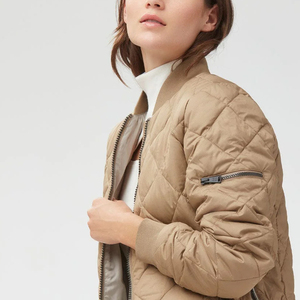 Blousons bomber personnalisables avec logo, respirants, pour femmes adultes, prix bas, haute qualité. - Product Image 4