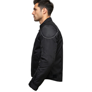 Veste de moto pour homme en Cordura, veste de motard protectrice, vêtement de sécurité pour la course à moto - Product Image 3