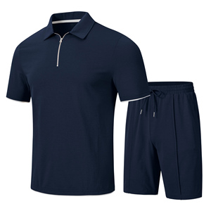 Custom Logo Premium Fabric T Shirt & Shorts For Men's New Trending Look Streetwear And Casual Wear For Unisex Short <b>Set</b> Men - Product Image 1