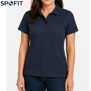 Chemises polo pour femmes à manches courtes, vente chaude, été, prix personnalisé, meilleur prix, best-seller, pour un usage décontracté - Product Image 2