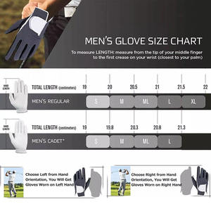 ถุงมือกอล์ฟมืออาชีพ ลดราคาพิเศษ นุ่มสบาย กันน้ำ หนังแท้ ออกแบบเพื่อประสิทธิภาพสูงสุด - Product Image 6