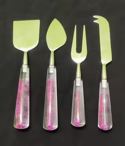 Stainless Steel <b>Cheese</b> <b>Knife</b> <b>Set</b> <b>Cheese</b> Board Serving Tools Charcuterie Accessories for Home and Restaurant - Product Image 4
