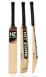 Batte de cricket en saule anglais Luxury HIT ZONE Gold Edition, puissance de frappe maximale, finition premium et lame robuste. - Product Image 2