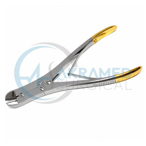 Pince coupante latérale pour fil de Kirschner de 9 pouces, en acier inoxydable, instrument chirurgical orthopédique vétérinaire certifié CE - Product Image 1