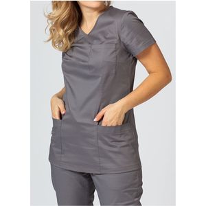 Tenues d'infirmiers à col montant et manches courtes, nouvelle tendance, uniformes d'hôpital personnalisés pour hommes, vente en gros, haute qualité - Product Image 4