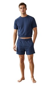 Ensemble de shorts en coton unisexe, tissu doux, léger et respirant, confortable, décontracté, à porter tous les jours, ensemble de vêtements assortis - Product Image 2