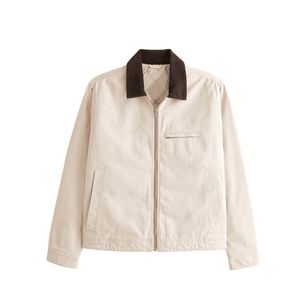 Chaqueta de Trabajo de Lona de Diseño Clásico, Abrigo Utilitario Resistente con Múltiples Bolsillos y Soporte OEM - Product Image 4