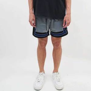 Pantalones Cortos Deportivos de Baloncesto Resistentes, de Alta Calidad, Casuales, 100% Poliéster, Diseño Sólido con Estampado por Transferencia, de Secado Rápido para Hombre - Product Image 4