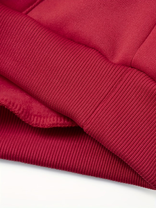 Sudadera con Capucha para Bebé, 100% Algodón, con Bolsillo, Estilo Formal, Talla Grande, Letras en Relieve, para Invierno y Actividades al Aire Libre - Product Image 6