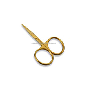 ASAP Precision Pedicure <b>Scissors</b> Curved Blade Stainless Steel Foldable Right-Handed Eyebrow Mustache <b>Beards</b> Grooming Expertly - Product Image 1