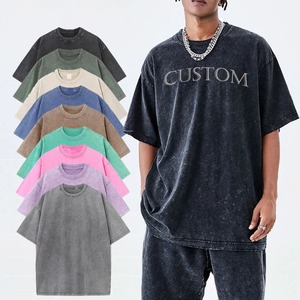 Camiseta de Manga Corta para Hombre, Ecológica, 200 Gramos, Poliéster/Algodón, Tejida, Bordada, Diseño en Blanco, Cuello Redondo, Estilo Juvenil Unisex - Product Image 5