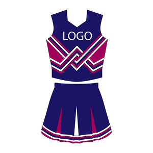 Women Cheerleading Uniform Set White <b>Black</b> Star Print Sleeveless Top <b>Pleated</b> <b>Skirt</b> With Pom Poms Adult Performance Wear - Product Image 2