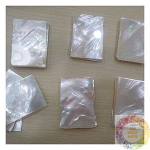 Pièces de nacre premium, carrées et rectangulaires, en gros, pour cadeaux faits main, artisanat, décoration, art et accessoires - Product Image 6