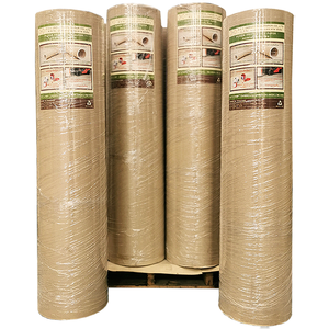 Protective Cardboard Masking Floor Protection <b>Paper</b> Roll Temporary Flooring <b>Paper</b> <b>Thickness</b> 0.64 - 0.68 mm - Product Image 2