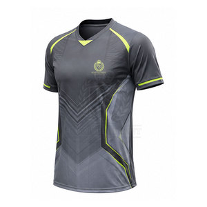 Maillot de football personnalisé avec tissu léger, design épuré et sensation respirante pour l'entraînement en équipe et la pratique sportive - Product Image 2