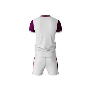 Maillot de rugby personnalisé pour homme, manches courtes, 100 % polyester, séchage rapide, respirant, entièrement imprimé, ensemble uniforme, vente en gros - Product Image 2