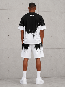 Camiseta RITS para Hombre, Estilo Urbano, Cuello Redondo, Verano, Informal, Transpirable, 100% Algodón, Impresión Digital - Product Image 4