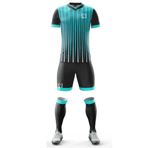 Ensemble Maillot et Short de Football Américain Personnalisé avec Doublure Sublimée – Kit Complet Respirant et Anti-Transpiration Grandes Tailles - Product Image 3